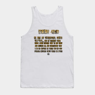 Isaiah 43:10 Tank Top